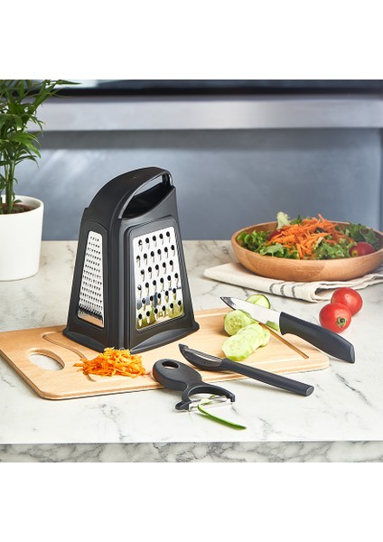 4 Parça Pratik Mutfak Gereçleri Seti Soyacak Rende Set Mutfak El Aletleri Seti