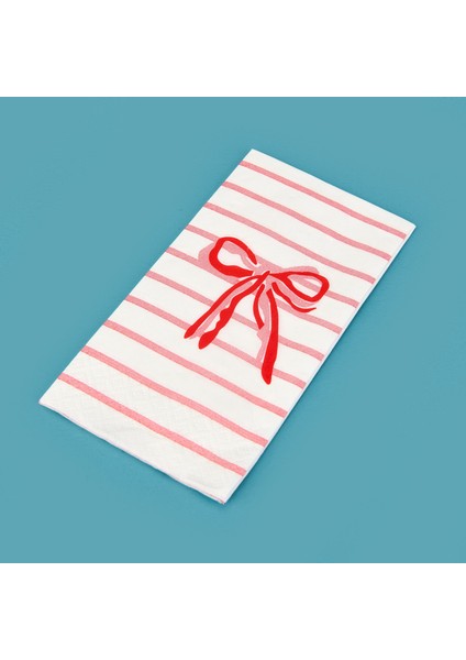 Kitchen 25'li Kurdele Desen Peçete - Beyaz - 16X8 cm fiyatları