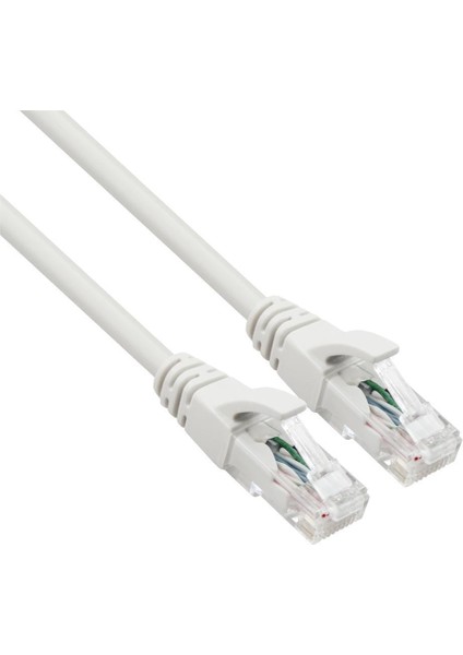 NP612B-0.5 Cat6 0.5mt Gri Utp Patch Kablo