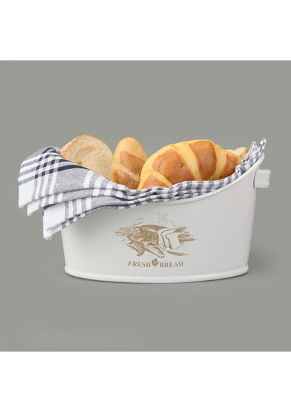 Kayık Ekmeklik - Beyaz - 24X18,5 cm fırsatları