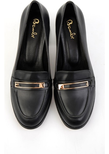 Siyah Kadın Loafer Ayakkabı K01231468609 fırsatları