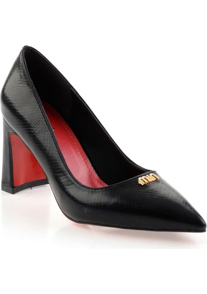 Siyah Kadın Klasik Topuklu Ayakkabı K01231461807 fiyatları