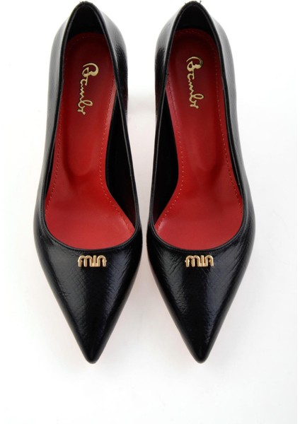 Siyah Kadın Klasik Topuklu Ayakkabı K01231461807 fırsatları