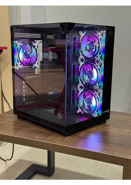 Teras Anime Karakterli Rgb Fanlı 550W 80+ Power Supply Akvaryum Kasa fırsatları