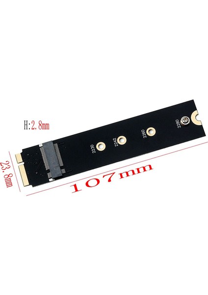 M.2 Sata SSD To 8+18 Pin Apple Macbook Uyumlu 2012-2013 Dönüştürücü Adaptör fırsatları