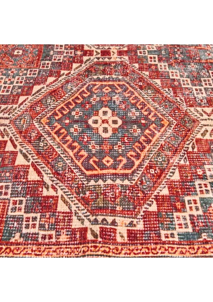 Soft Lalbahar Afgan Desenli Halı - Bej - 160X230 cm indirimleri