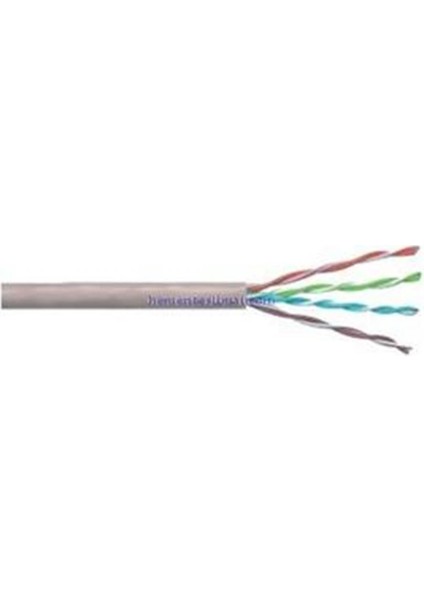 Awg-Cu Hffr Cat6 Gri 305MT 250 Mhz Bakır Kablo