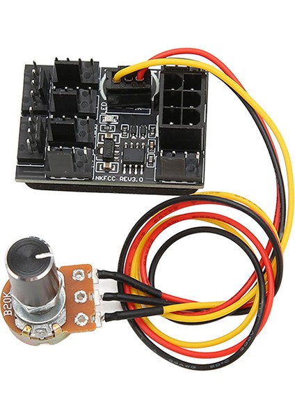Pc Fan Hız Kontrol Cihazı 3- 4 Pinli Fan Adaptörü Pwm Fan Hub 8 Yollu fiyatları