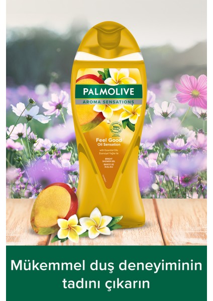 Aroma Sensations Feel Good İpeksi Banyo ve Duş Jeli 500 ml x 2 Adet + Seyahat Kiti Hediyeli