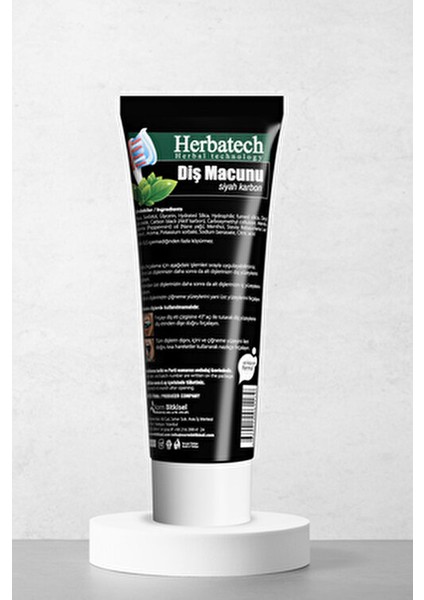 Siyah Karbon Diş Macunu 75 ml Doğal İçeriklerle Ağız Bakımını Destekler fırsatları