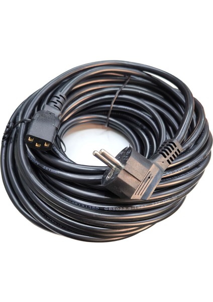 3X1MM Power Kablo Monitör Pc Vb Için Power Kablo 20M