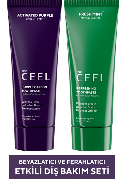 Beyazlatıcı ve Ferahlatıcı Etkili 2'li Diş Bakım Seti