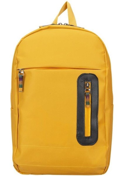 Castelo 15.6" Notebook Sırt Çantası Hardal Rengi