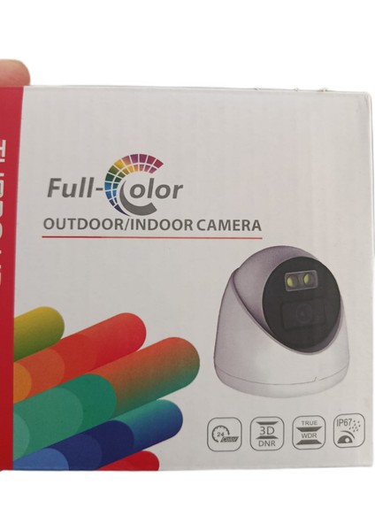 QKTECH X505D 5 MP İP DOME SESLİ POE FULL HD