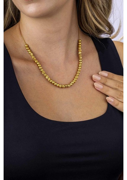 Altın Kaplama Kadın Çelik Top Zincir Kolye fiyatları