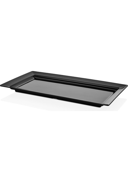 10871.BL - Bono Siyah Dikdörtgen Tabak 71X40,5 Cm, Thermoset Melamin