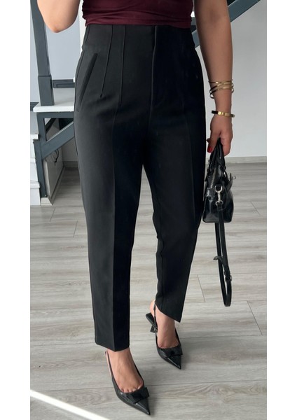 Siyah Flatolu Pantolon fiyatları