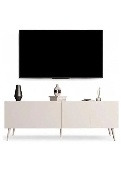 Luna Tv Ünitesi /tv Sehpası Ahşap Ayaklı (160 Cm) fiyatları