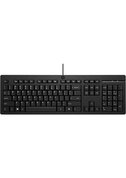 125 266C9AA USB Kablolu Klavye Siyah