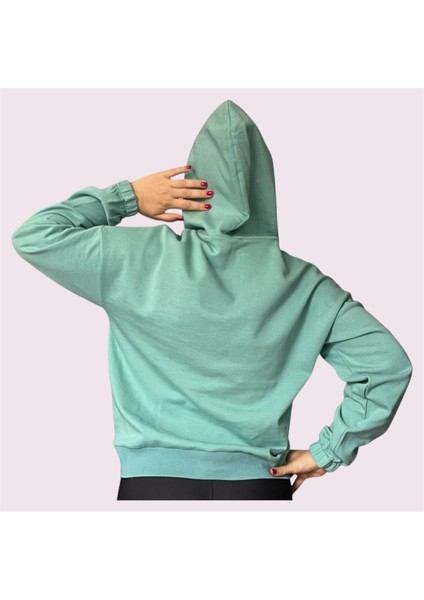 Oversize Kanguru Cepli Kapüşonlu Sweatshirt fırsatları