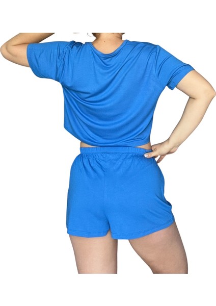 T-Shirt Şort Örme Pijama Takımı fırsatları
