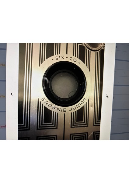Antika Brownie Junior Six 20 Fotoğraf Makinesi