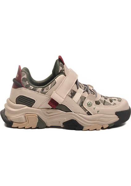 Krem Cırtlı Erkek Çocuk Spor Ayakkabı fiyatları