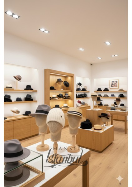 Bayan ahşap standlı kumaş kaplı kafa mankeni fiyatları