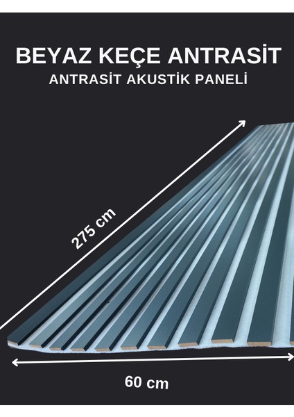 Mdf Akustik Duvar Paneli Beyaz Keçe fiyatları