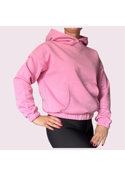 Oversize Kanguru Cepli Kapüşonlu Sweatshirt fiyatları