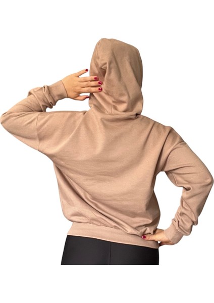 Oversize Kanguru Cepli Kapüşonlu Sweatshirt fırsatları