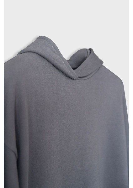 Oversize Kanguru Cepli Kapüşonlu Sweatshirt modelleri