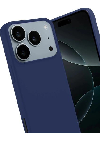 Apple iPhone 17 Pro Max Uyumlu Silikon First Kapak Lacivert fiyatları