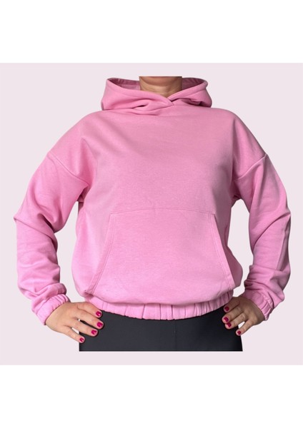 Oversize Kanguru Cepli Kapüşonlu Sweatshirt fırsatları