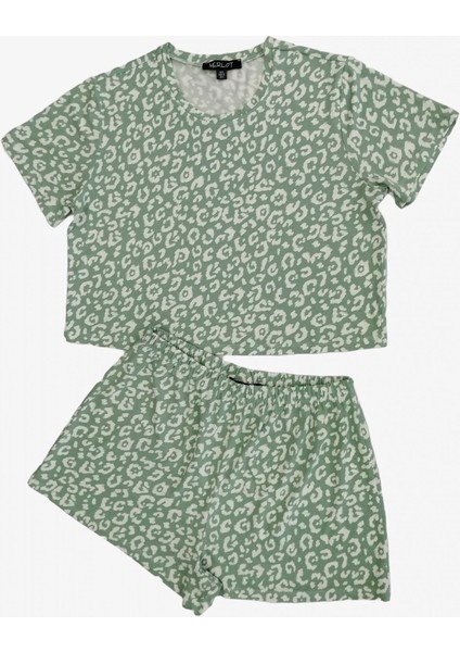 T-Shirt Şort Örme Pijama Takımı indirimleri