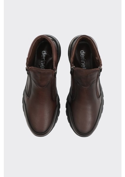 Hakiki Deri Çift Fermuarlı Kadın Bot modelleri