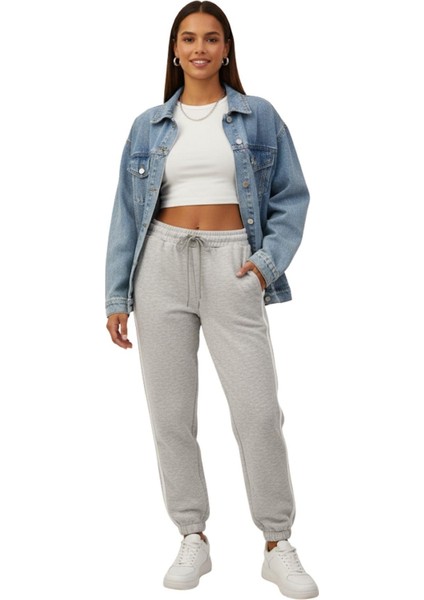 Karmelanj Yan Şerit Detaylı Kadın Eşofman 9209M