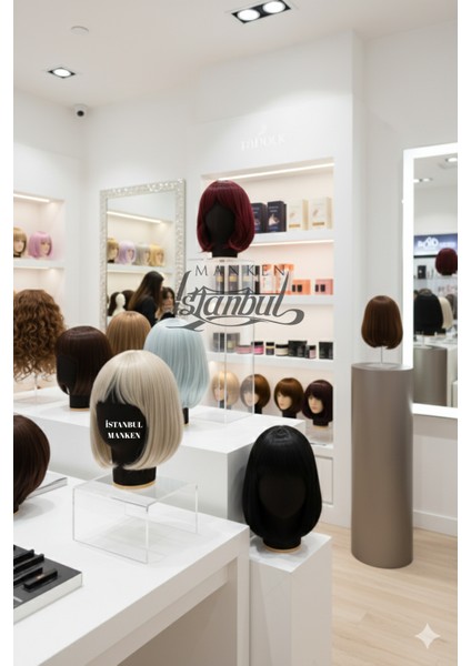 Bayan kumaş kaplı kafa mankeni fiyatları