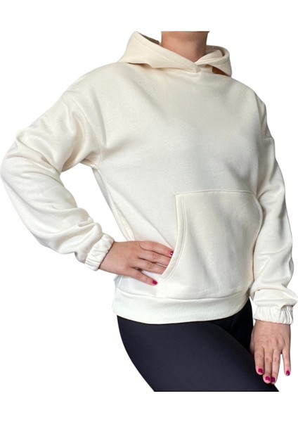 Oversize Kanguru Cepli Kapüşonlu Sweatshirt fiyatları