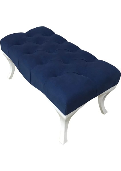 Kapitoneli Kapıönü Ayak Ucu Bench Puf Makyaj Koltuğu– 80 x 40 cm