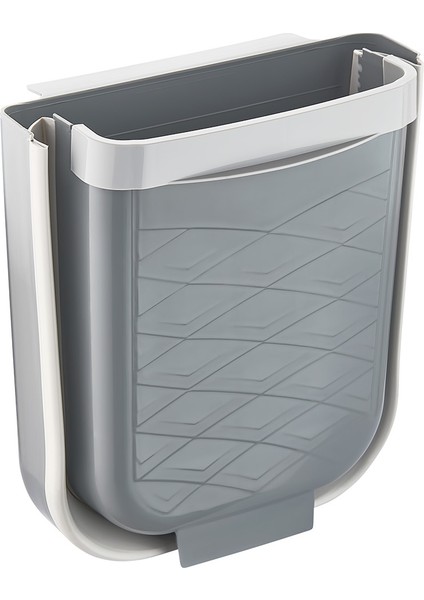 Pratik Katlanabilir Akordeon Mutfak Çöp Kovası Portatif Mutfak Çöp Kutusu 6 Litre modelleri