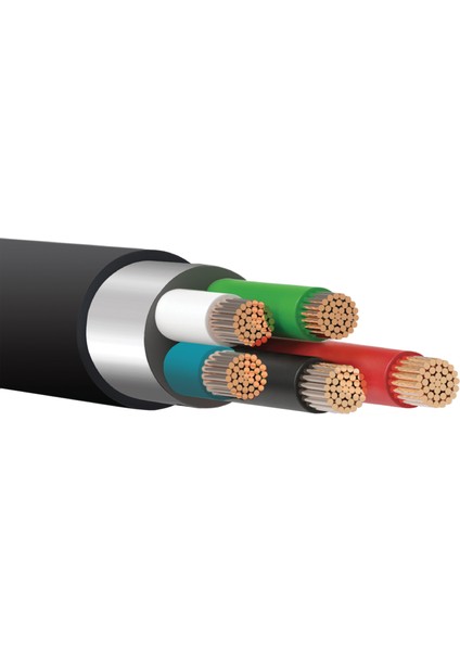 3'ü 1 Arada Power Delivery Şarj Kablosu - Siyah modelleri