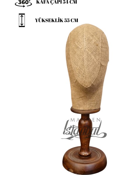 Kafa Mankeni Peruk Mankeni Şapka ve Aksesuar Mankeni