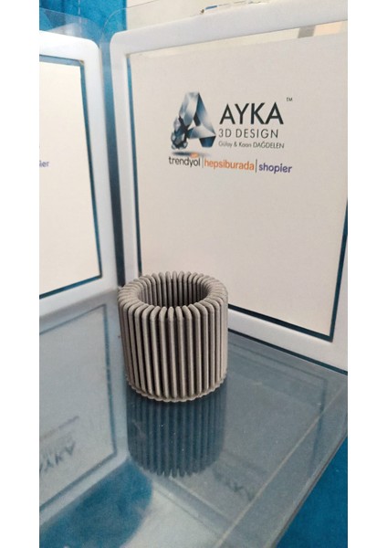 Mumluk Özel Tasarım (Pla Malzeme) 2 Adet fiyatları