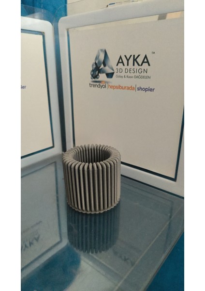 Mumluk Özel Tasarım (Pla Malzeme) 2 Adet modelleri