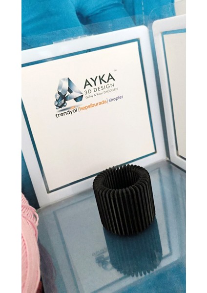 Mumluk Özel Tasarım (Pla Malzeme) 2 Adet