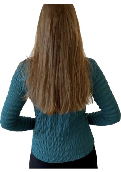 Gofreli Texture Bluz modelleri