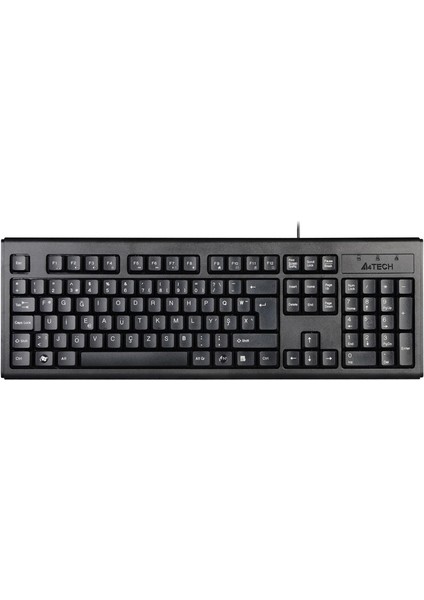 A4 Tech KM-720 Siyah F Tr USB Kablolu Fn Multimedya Klavye