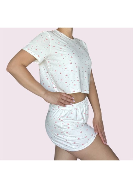 T-Shirt Şort Örme Pijama Takımı fiyatları