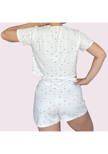 T-Shirt Şort Örme Pijama Takımı fırsatları